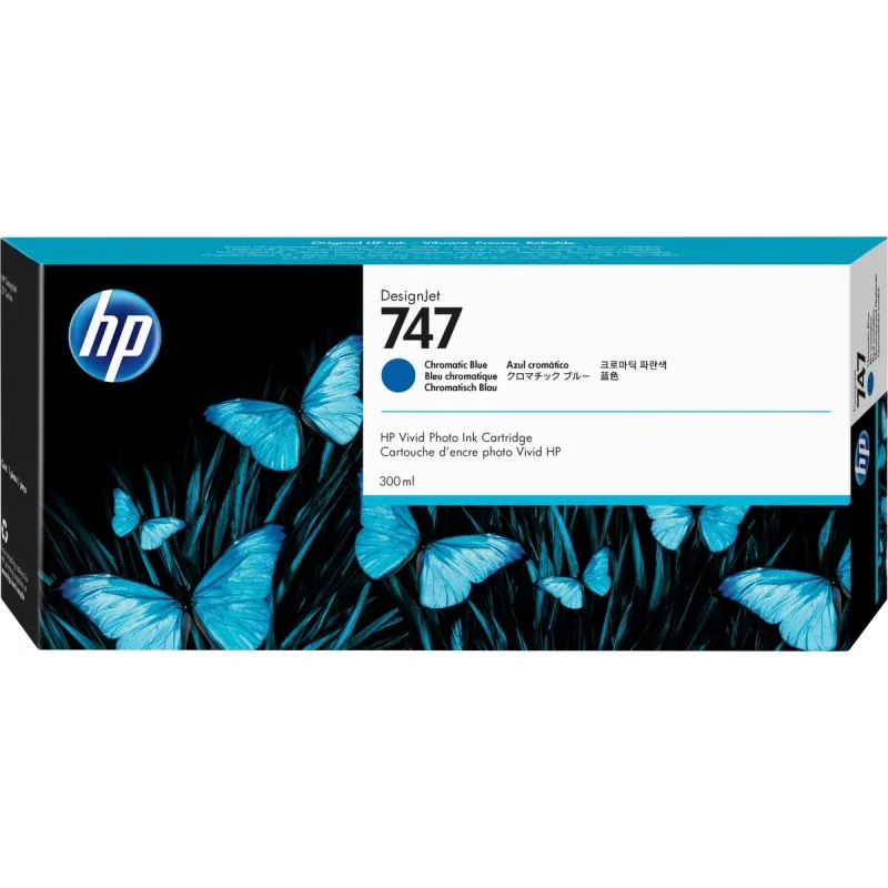 Original Ink Cartridge HP 747 Blue