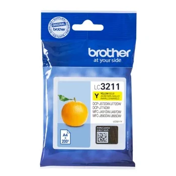 Original Ink Cartridge Brother LC-3211Y Yellow