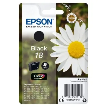 Original Ink Cartridge Epson C13T18014012 Black