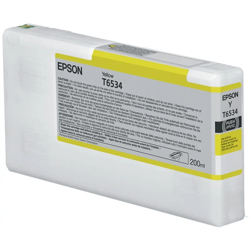 Original Ink Cartridge Epson C13T653400 Yellow