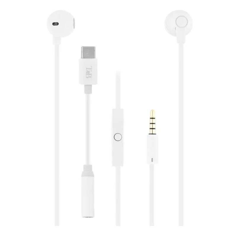 Headphones with Microphone TNB Sweet White