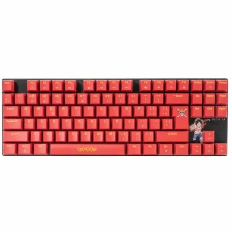 Keyboard and Mouse FR-TEC OP4001 QWERTY Burgundy