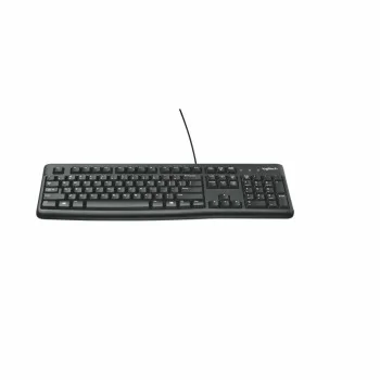 Keyboard Logitech 920-002479 Black Spanish Qwerty QWERTY...