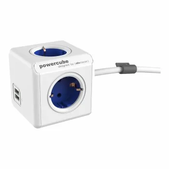 Cube multiplugs Allocacoc Powercube Extended 1402 Blue...