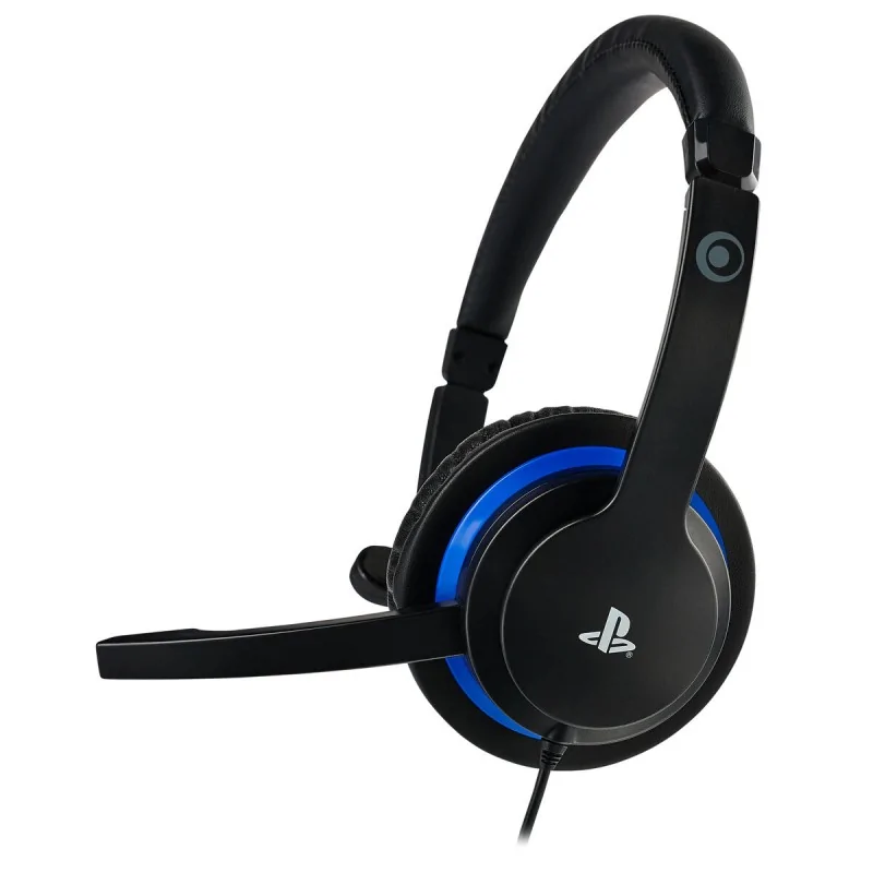 Headphones with Microphone Nacon BIGBEN COMMUNICATOR Black Black/Blue