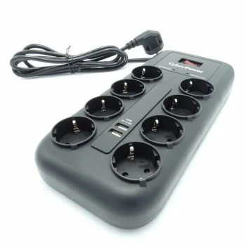 Power Socket 8 Sockets with Switch Cyberpower...