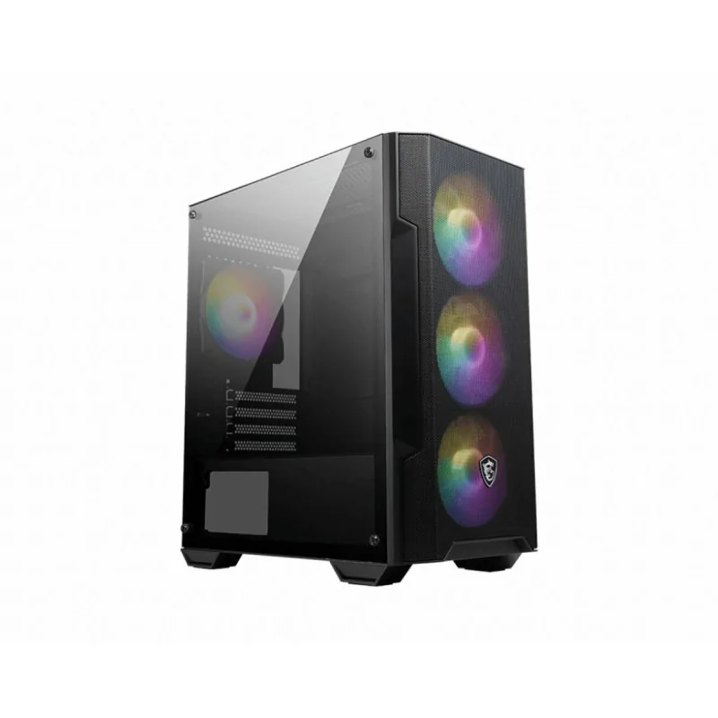 ATX Semi-tower Box MSI MAG FORGE M100A Black Transparent