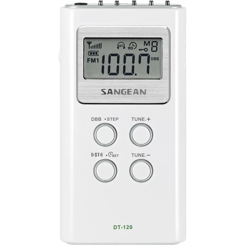 Radio Sangean DT120W BLANCO White