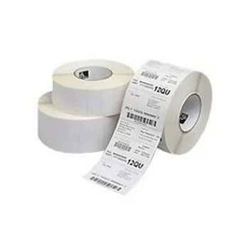 Printer Labels Zebra Ultimate 3000T White Ø 25 mm (12 Units)