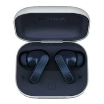 In-ear Bluetooth Headphones Motorola Moto Buds Blue Navy...