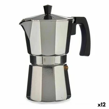 Italian Coffee Pot Kinvara A11RA-300 Silver Aluminium 150...