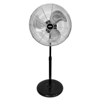 Freestanding Fan EDM 33528 Matte back 80 W Ø 50 cm...