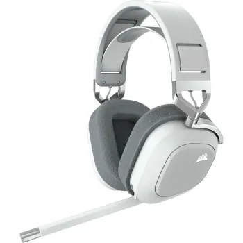 Gaming Headset with Microphone Corsair HS80 RGB White...