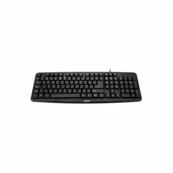 Keyboard iggual CK-BASIC-105T QWERTY USB Black Spanish...