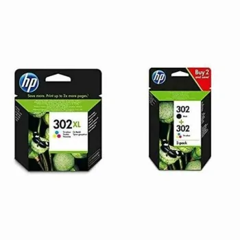 Original Ink Cartridge HP F6U67AE301 Tricolour...