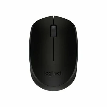 Optical Wireless Mouse Logitech B170 1000 dpi Black