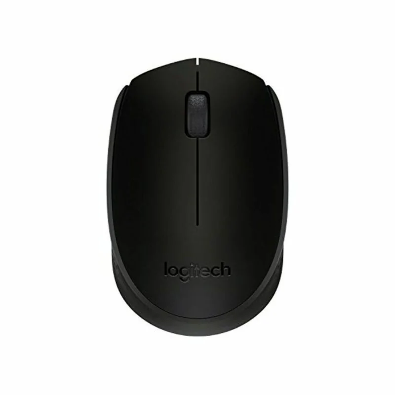 Optical Wireless Mouse Logitech B170 1000 dpi Black