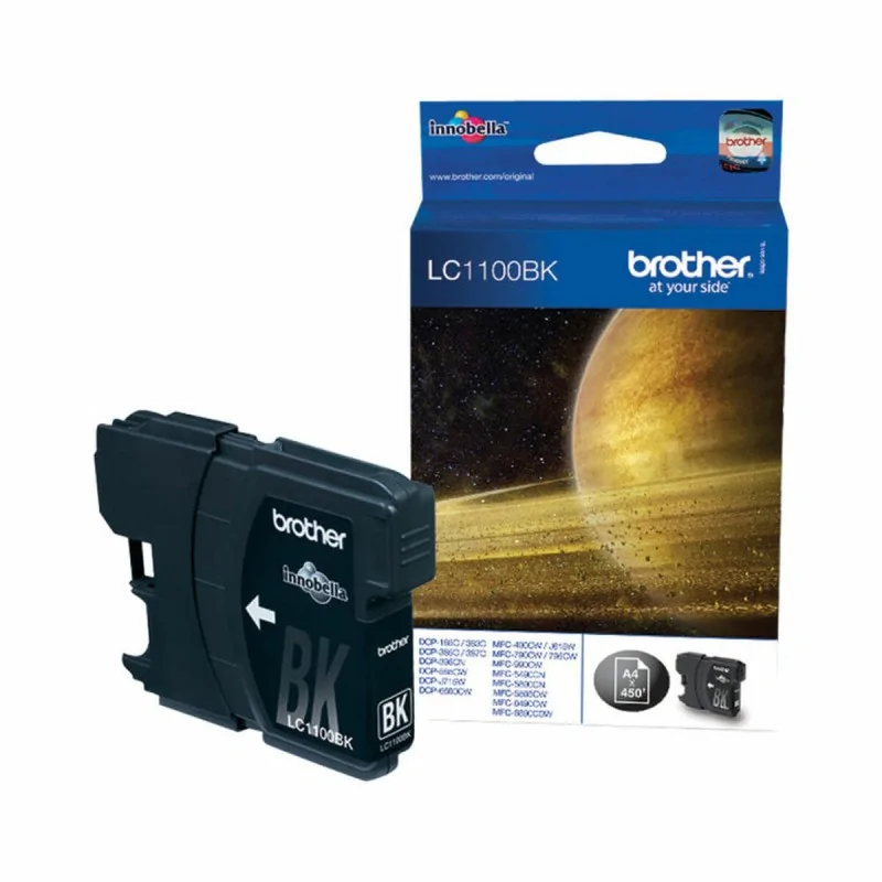 Original Ink Cartridge Brother LC1100BK Black