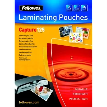 Laminating sleeves Fellowes 5307407 Transparent Laminate...