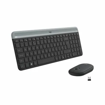 Keyboard and Mouse Logitech COMBO MK470 Black Grey...