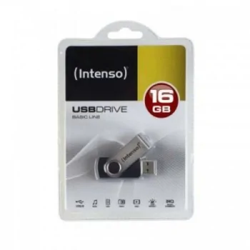 USB stick INTENSO 3503470 16 GB Keychain Black...