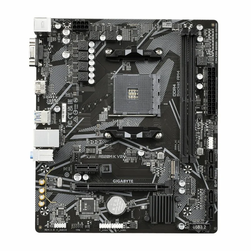 Motherboard Gigabyte A520M K V2 AMD A520 AMD AM4