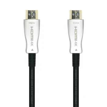 HDMI Cable Aisens A148-0377 Black 15 m