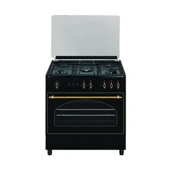 Gas Cooker Vitrokitchen RU9060B Anthracite (90 x 60 cm)