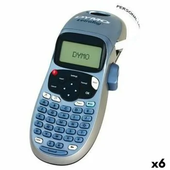 Electric Label Maker Dymo LetraTag LT-100H Blue Grey (6...