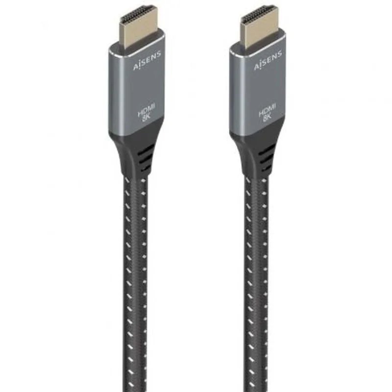 HDMI Cable Aisens A150-0877 7 m Black/Grey