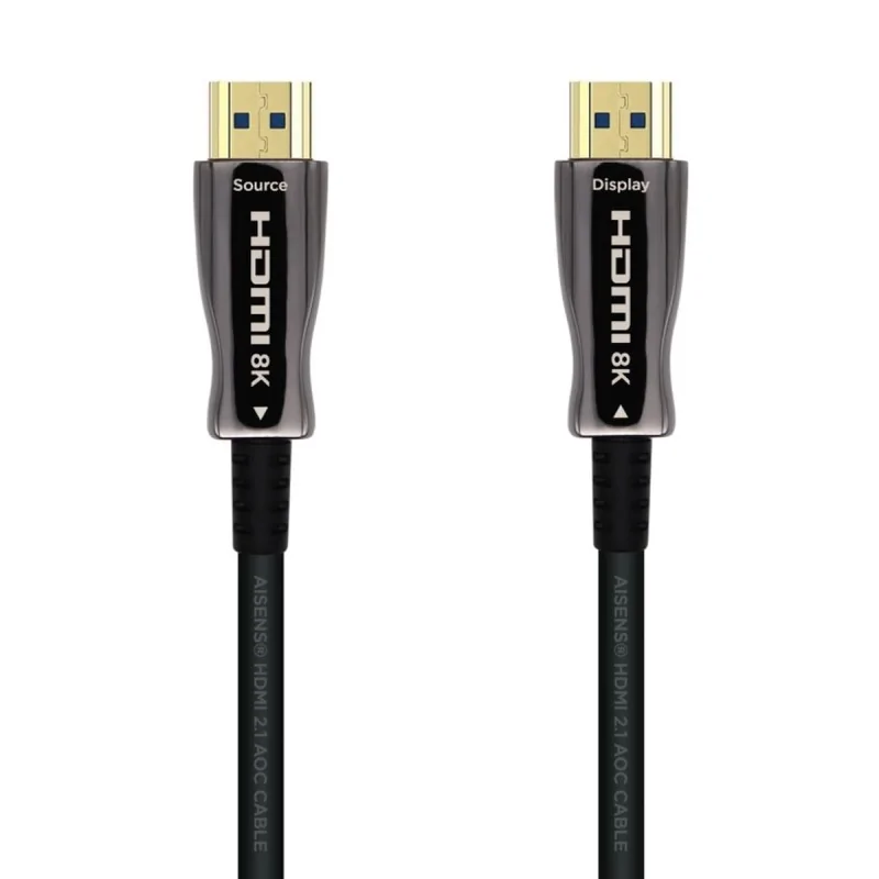 HDMI Cable Aisens A153-0516 Black 15 m