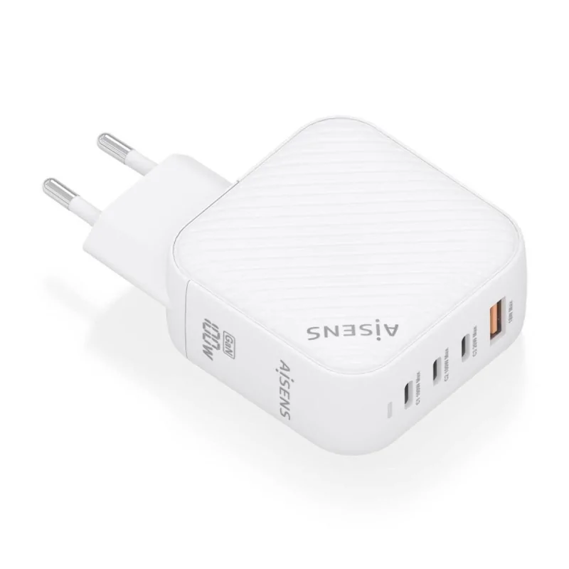 Wall Charger Aisens ASCH-100W4P028-W White Multicolour 100 W (1 Unit)