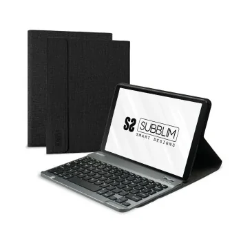 Case for Tablet and Keyboard Subblim SUBKT3BTS055 Black...