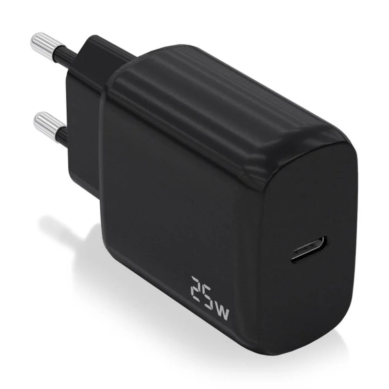 Wall Charger Aisens Black 25 W