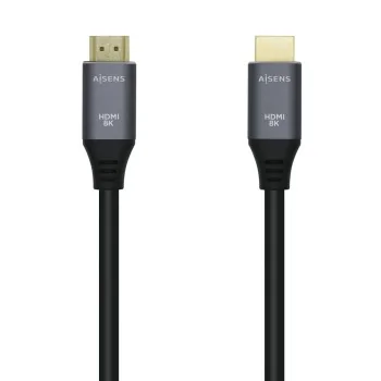 HDMI Cable Aisens A150-0428 Black Grey 2 m