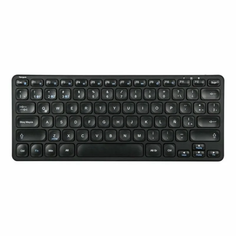 Wireless Keyboard Targus AKB862ES Black Spanish Qwerty