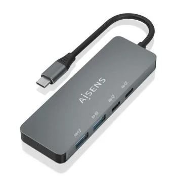 USB Hub Aisens G5 KF5-53ES354SD Grey (1 Unit)