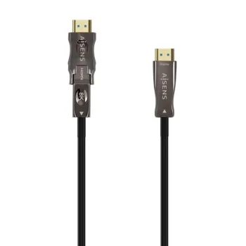 HDMI Cable Aisens A153-0644 Black 15 m