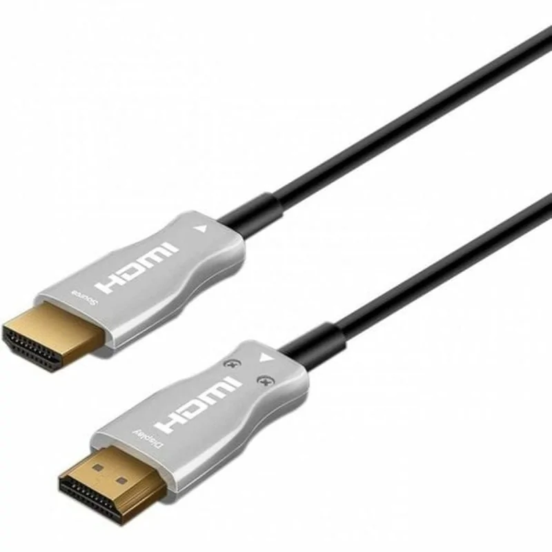 HDMI Cable Aisens Black Black/Grey 30 m