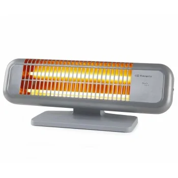 Electric Quartz Heater Orbegozo BP 0102 Aluminium 1200 W