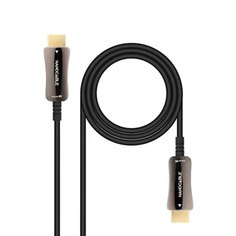 HDMI Cable NANOCABLE 10.15.2120 8k ultra hd 48 gbit/s 20 m Black