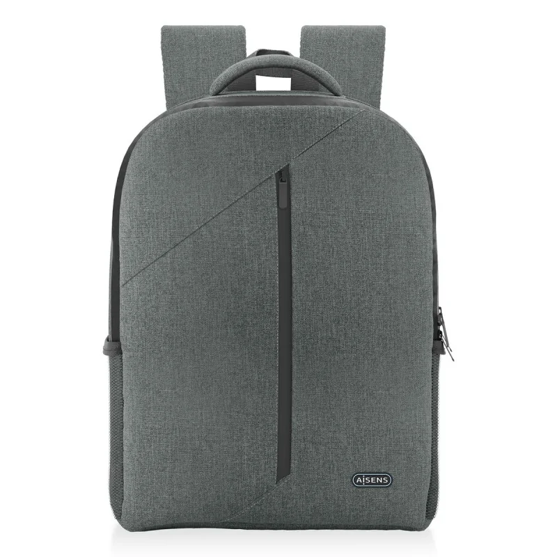 Laptop Backpack Aisens Grey