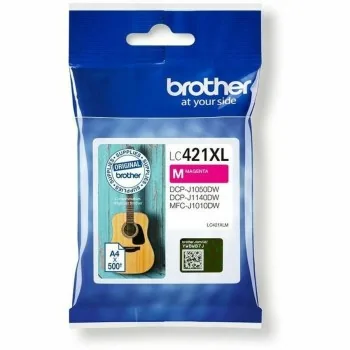 Original Ink Cartridge Brother LC-421XLM Magenta