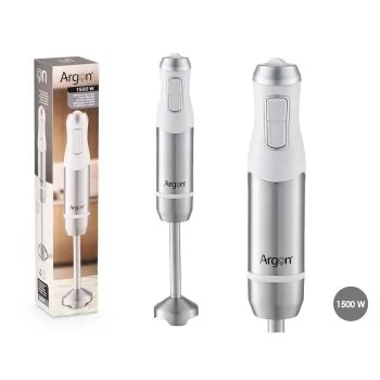 Hand-held Blender Argon SW-227-WH White Steel 1500 W