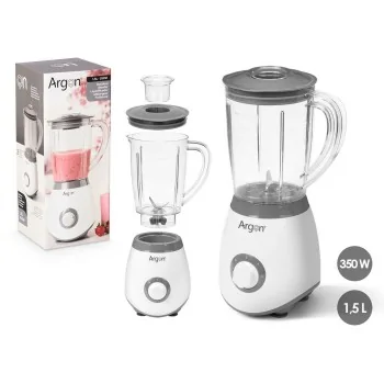 Cup Blender Argon JE-802A White Grey 350 W 1,5 L