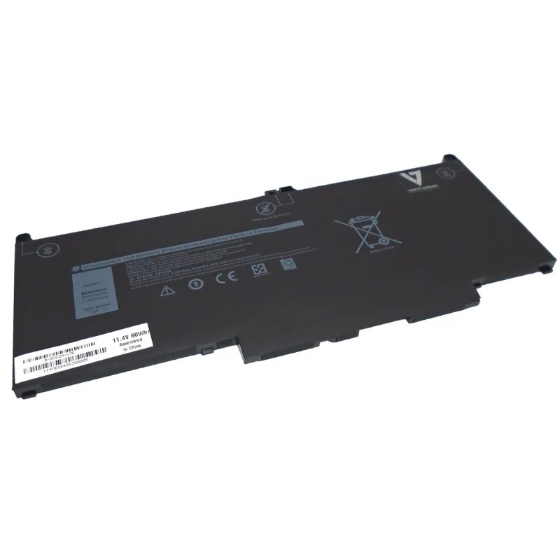 Laptop Battery V7 D-5VC2M-V7E Black 60 Wh 7894 mAh