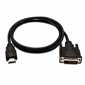 HDMI to DVI Cable V7 V7HDMIDVID-01M-1E Black 1 m