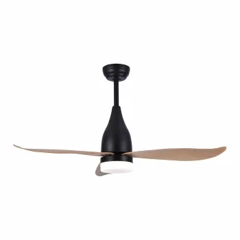 Ceiling Fan with Light EDM 33815 Kattegat Black 15 W 18 W...