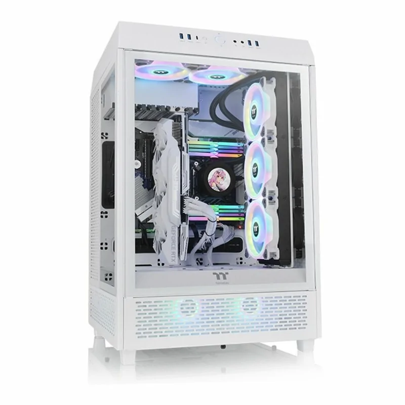 ATX Semi-tower Box THERMALTAKE The Tower 500 White ATX