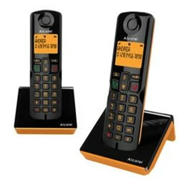 Landline Telephone Alcatel ATL1425413 Black Orange